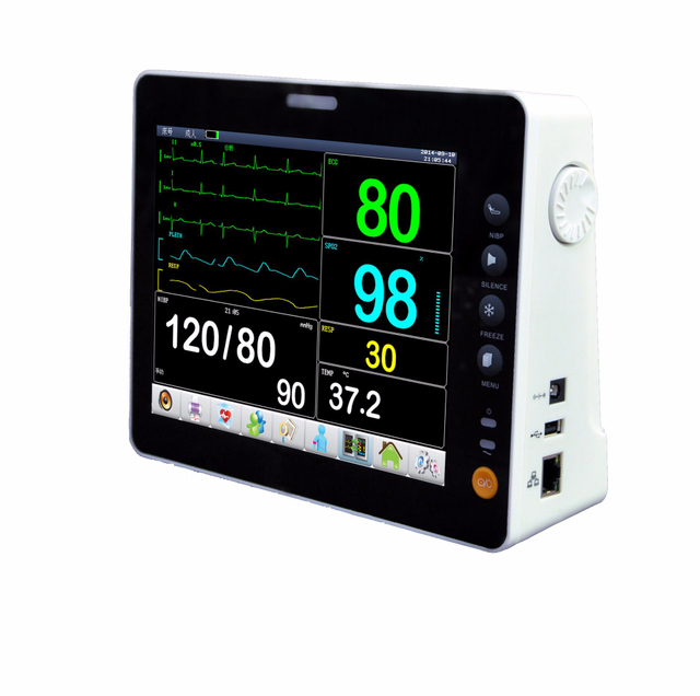 El monitor de paciente multiparámetro médico más barato de China Hm-2000b