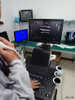Equipo médico HUC-600P Escáner de ultrasonido Doppler color 4D tipo carro digital completo