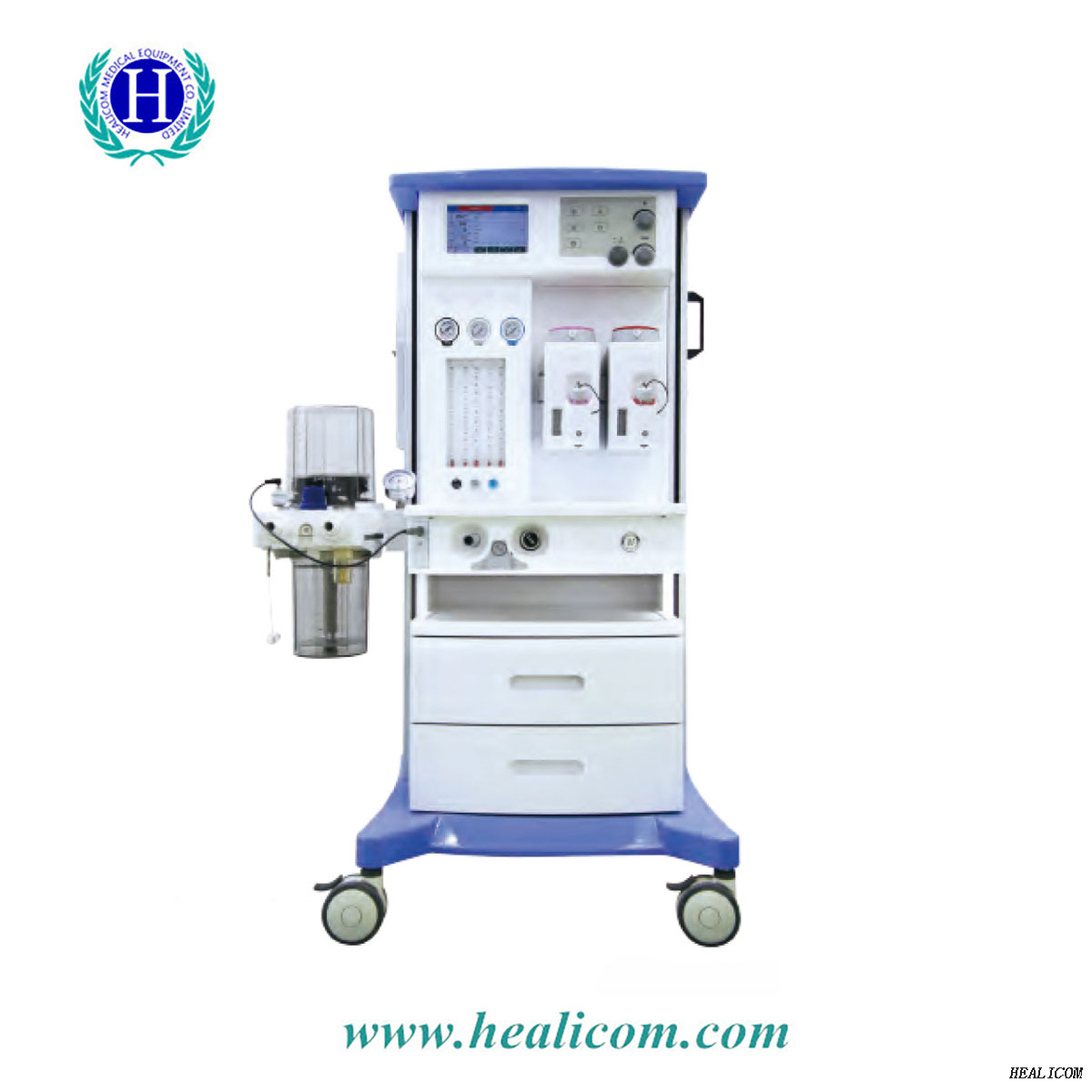 Healicom Hospital Medical HA-6100C Equipo de anestesia UCI Máquina de anestesia portátil