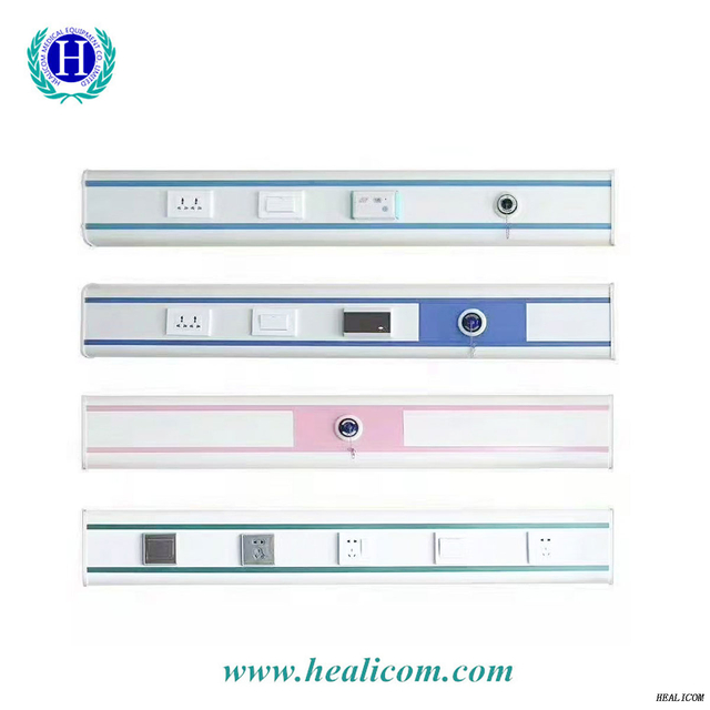 Unidad principal de la cama del panel de la consola de la cama de la zona del equipo de gas médico para el hospital y el cuidado médico de la salud
