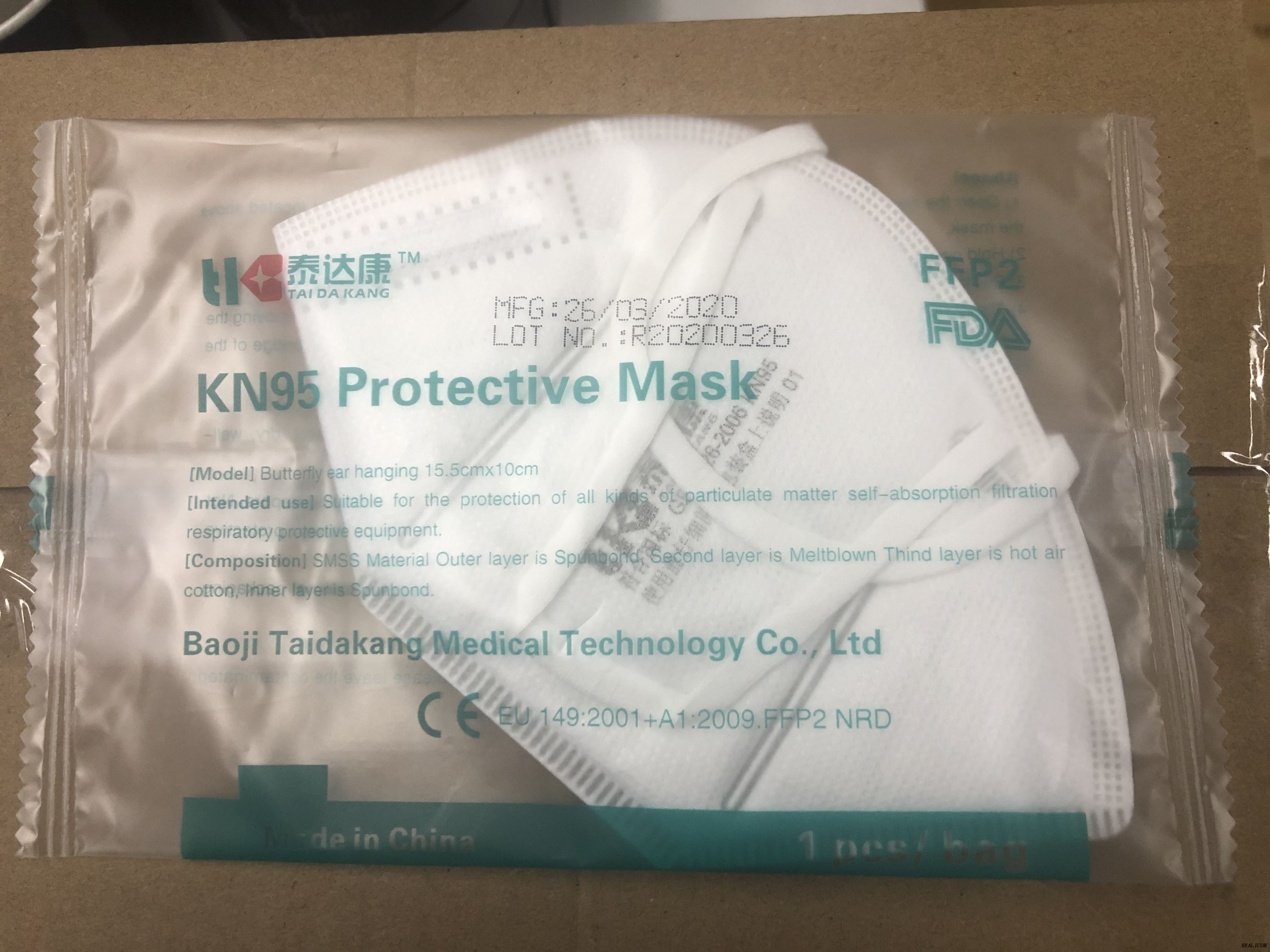 En existencia Suministros autoprotectores desechables antivirus para coronavirus Quirúrgico Kn95 con CE y FDA