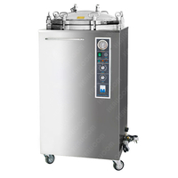 Esterilizador de autoclave de vapor a presión vertical HVS-BL 35L 50L 75L 100L 120L 150L