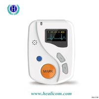 Mejor precio portátil con mejores ventas de 48 horas de sistemas de ecg dinámico de 3 derivaciones para uso hospitalario o doméstico