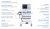 Sistemas portátiles de la máquina de anestesia del equipo de la anestesia médica HA-6100XS de alta calidad